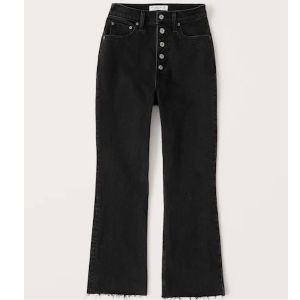 Abercrombie + Fitch Women's Ultra High Rise Kick Flare Jeans in Size 25